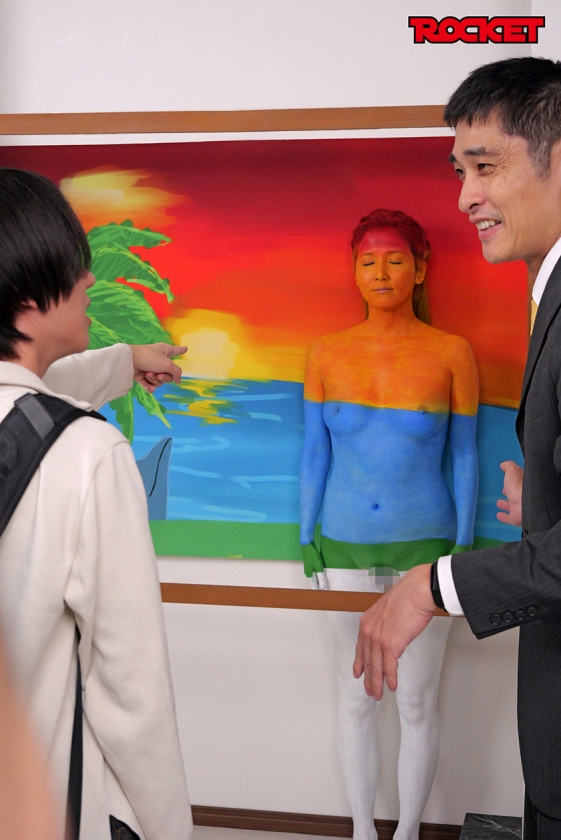 ROCKET17周年記念ユーザーリクエスト祭り 絵画や銅像 『背景』になりすましたボディぺイント痴女に襲われるホテル 友田彩也香 わか菜ほの 海野いくら 画像6