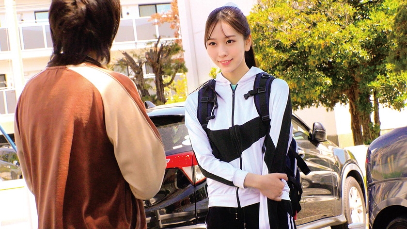 アスリートは性欲強い！？【レーシングブ○マ限定】陸上部女子大生がアダルト体力測定エロ近代5種に挑戦！勃起チ○ポ密着でセクハラ測定したら性欲爆発！！きつきつアスリートま○こにデカチン生挿入中出し！！ 画像8
