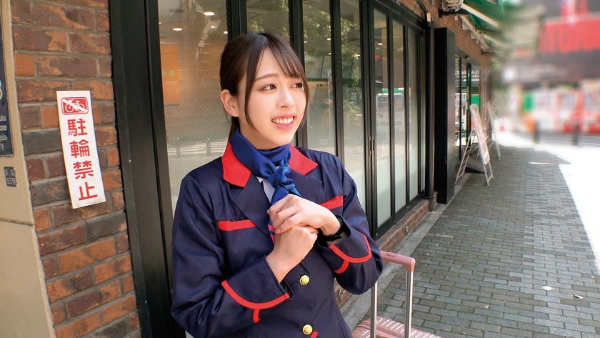 大手航空会社勤務の美人CA(キャビンアテンダント)が童貞チ○ポをノーハンドフェラ早漏改善！気品が溢れる一流のおもてなしフェラで暴発大量射精ごっくん→即フル勃起！元気すぎる童貞チ○ポを放っておけないCAはそのまま筆おろし中出しTAKE OFF 画像17