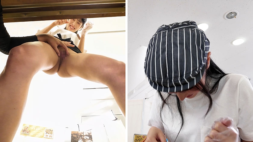 【配信限定】人気 AV 女優が挑戦!商業スペースでイカサレホットドッグ販売! 小野坂ゆいか 望月つぼみ 画像4