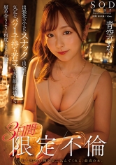 出張先の小さなスナックで出会った気丈なバツ1子持ち若ママの女の顔に欲情して…慰め合うように何度もまぐわった3日間限定不倫 青空ひかり