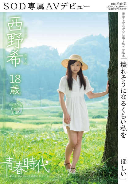 壊れそうになるくらい私を… 西野希 SOD専属AVデビュー