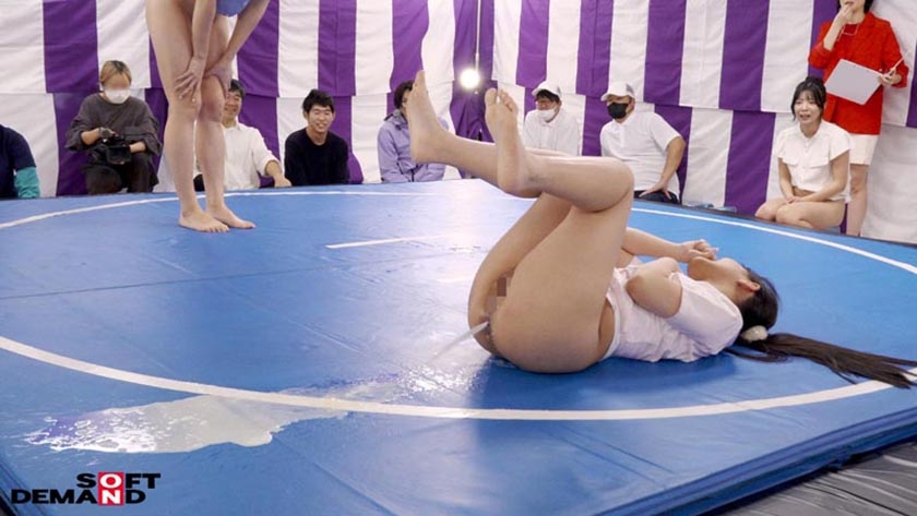 はじめての牛乳浣腸相撲大会2(ガチ)。 一般女性4名参加 画像18