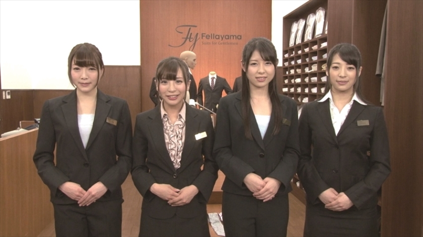 スーツ姿の女性従業員のフェラごっくんが人気のお店 紳士服のふぇらやま_6