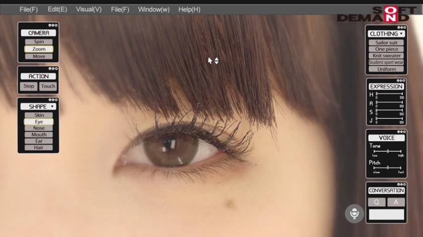 ―バ美肉AV― バーチャル世界で美少女のカラダを受肉できるアダルトビデオ_2