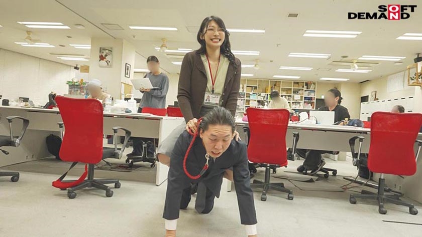 ドM男性のご要望にお応えしたらドS痴女に覚醒したOL あなたが望むなら、ドすけべ秘書になります。 守屋よしの 画像1
