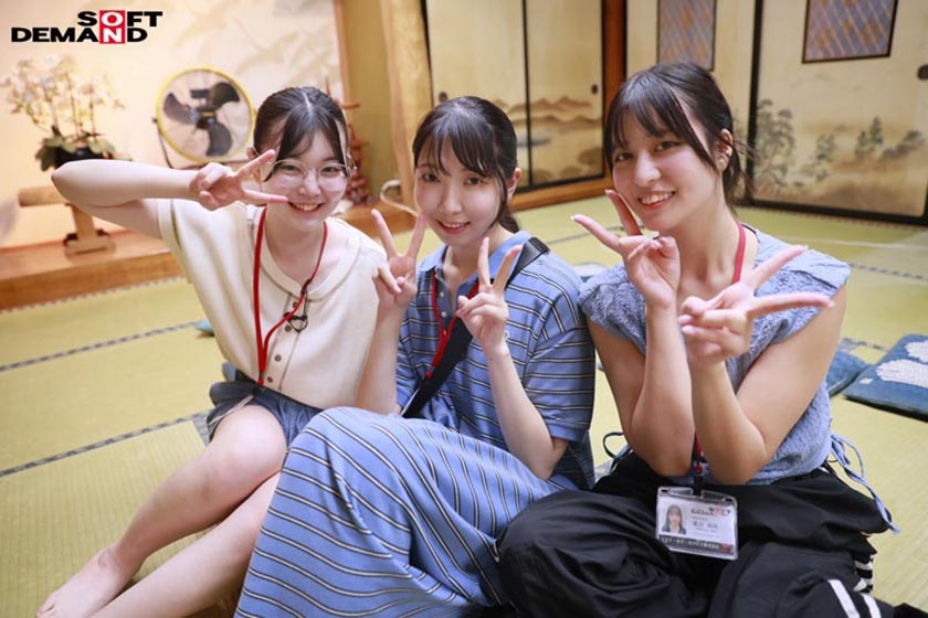 フリーのSOD女子社員と6人のガチ童貞。あの夏、イチバンときめいた筆おろし。 倉持侑未 釜谷明日華 菱沼萌咲 画像1