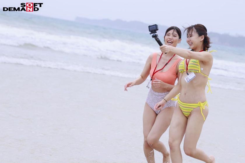 《彼氏のチ○ポ当ててください！！inマジックミラー号》をSOD女子社員 夏AD4名がセクハラに耐えながら健気にリハーサル 平山言芭 田中依知星 瀬古芽泉 矢野小鈴 画像14