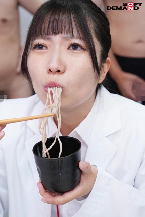 「ザーメンと最も相性の良い食べ物は何か？」をSOD女子社員3名が真面目に検証してみた結果 計46食の濃厚ホンモノ精子でお腹いっぱい 咀嚼でじっくり味わいごっくん飲み込むザ～汁マリアージュ食ザー実験 SOD性科学ラボ REPORT 23 新木成美 久保歩夢 所慶香｜SODクリエイト｜千川もなか/広瀬美結/水月みお｜107SDJS-359