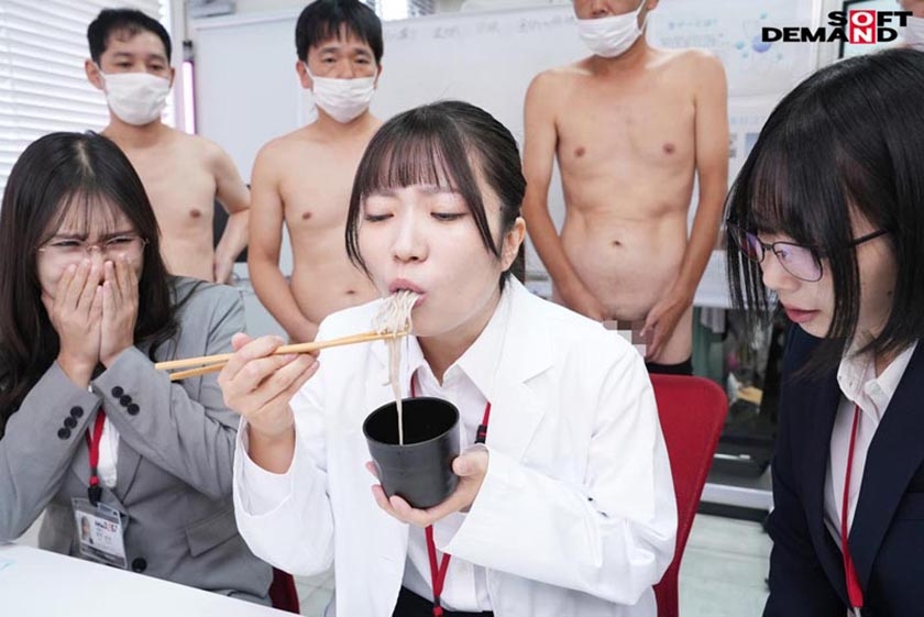 「ザーメンと最も相性の良い食べ物は何か？」をSOD女子社員3名が真面目に検証してみた結果 計46食の濃厚ホンモノ精子でお腹いっぱい 咀嚼でじっくり味わいごっくん飲み込むザ～汁マリアージュ食ザー実験 SOD性科学ラボ REPORT 23 新木成美 久保歩夢 所慶香｜SODクリエイト｜千川もなか/広瀬美結/水月みお｜107SDJS-359