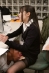 SOD本社内連れ回し研修 業務中3SEX 黒パンスト美脚ムッツリ経理部 SOD女子社員 入社2年目 相沢さつき(23) 相沢さつきサンプル画像8