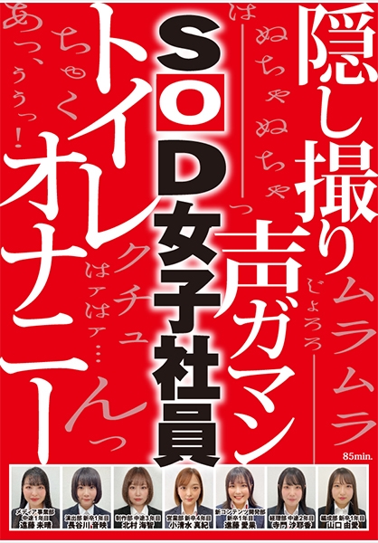 業務時間内のトイレ休憩中に声をガマンしながらもこっそり絶頂していたSOD女子社員7名隠し撮り 遠藤未晴 山口由愛 進藤愛果 長谷川音映 小清水真紀