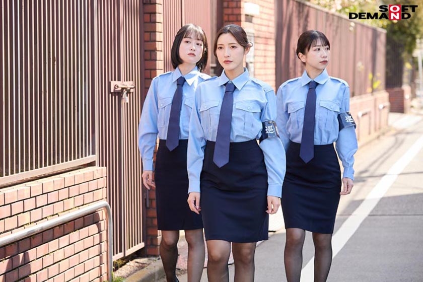 巡察レディのお仕事~街中非行少年更生精子回収を行う24時間~ 森沢かな 大浦真奈美 広井そら 星仲ここみ 天野花乃 画像1