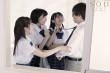 教育実習生が巨根と聞きつけ校内中どこでも求愛ハーレム4Pを仕掛ける学園一美少女トリオ 青空ひかり 夏目響 宮島めい 青空ひかり 夏目響 宮島めいサンプル画像4