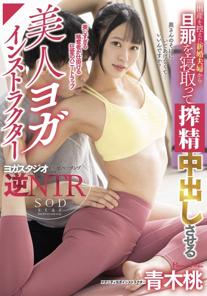 出産を控えた新婚夫婦から旦那を寝取って中出しさせる美人ヨガインストラクター 青木桃