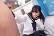 あかね(19) マジックミラー号 初めてのおちんちん研究!かわいいお顔にぶっかけ!サンプル画像6