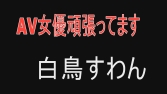 AV女優頑張ってます 白鳥すわん AV女優頑張ってます 白鳥すわん