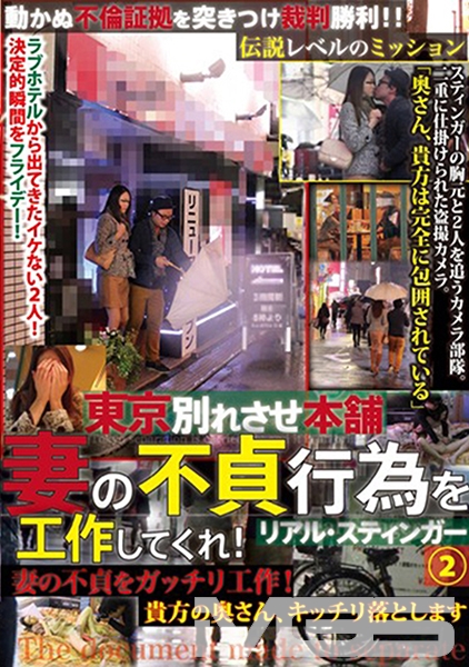 東京別れさせ本舗 妻の不貞行為を工作してくれ！ リアル・スティンガー 2
