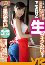 【VR】引越し中に押し入れの中で声ガマン性交…でも義妹と生はマズくない? 星奈あい